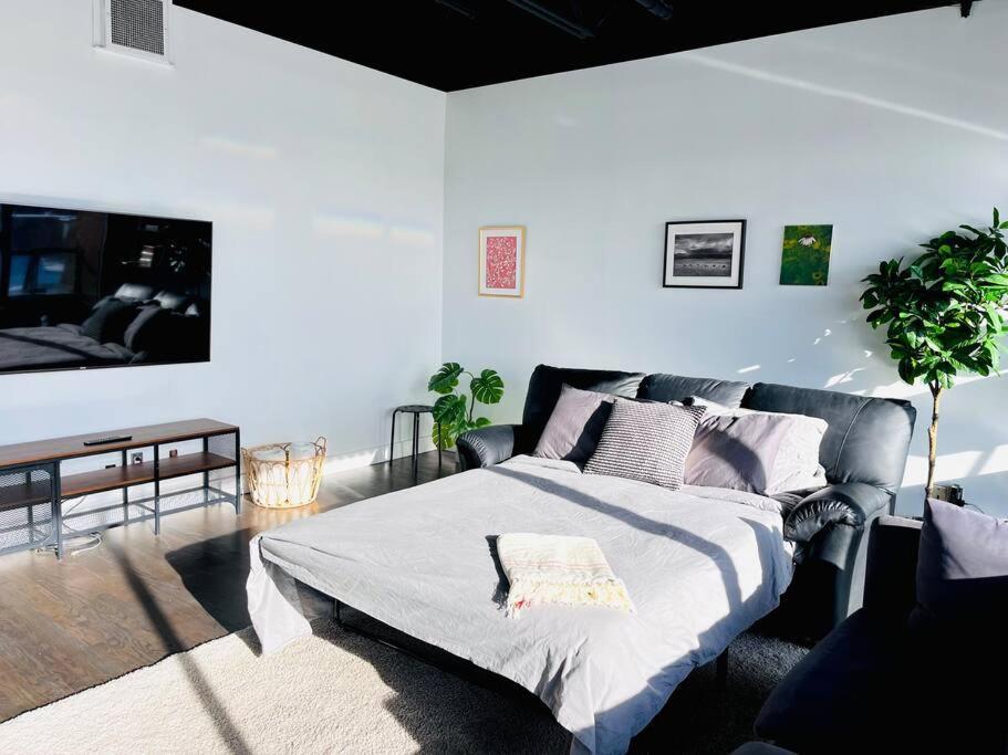 Sunny Penthouse On 17Th Ave, 1 Bedroom, 1 Loft Bed With Ladder, 1 Sofa Bed, Sleeps 6, Downtown Calgary Exterior photo